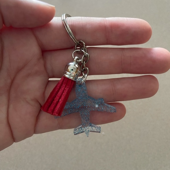 Handmade Airplane Keychain - Picture 3 of 8